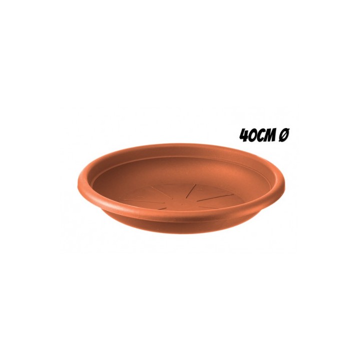 PLATO PARA MACETA 40CM TERRACOTA ARTPLAST