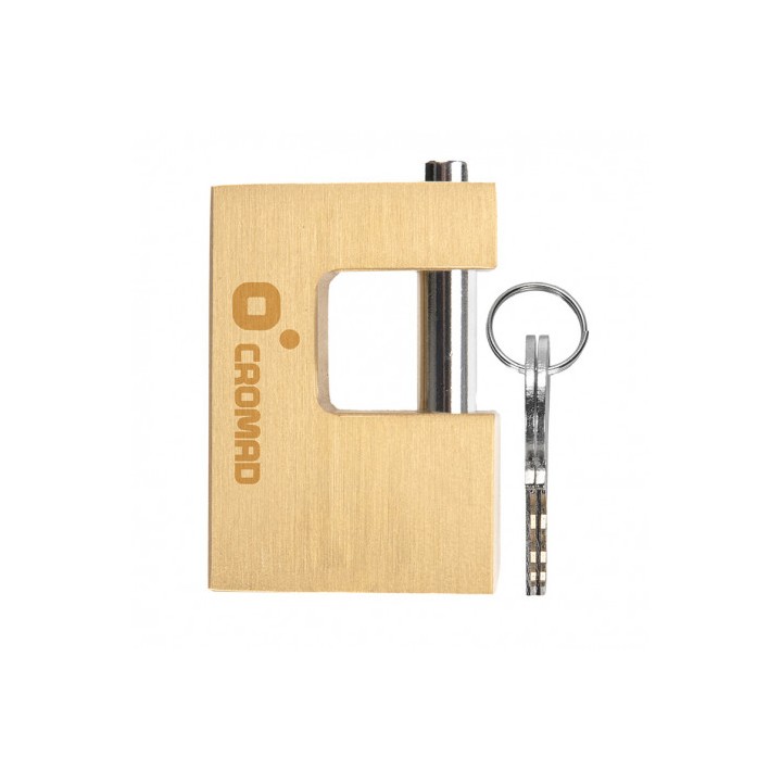 CANDADO ANTIPALANCA 60MM 2 LLAVES CROMAD