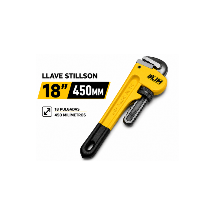 LLAVE STILLSON 18" 450MM BLIM