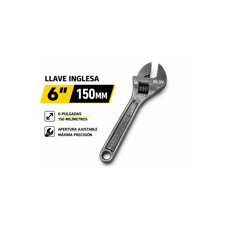 LLAVE INGLESA 6" 150MM BLIM