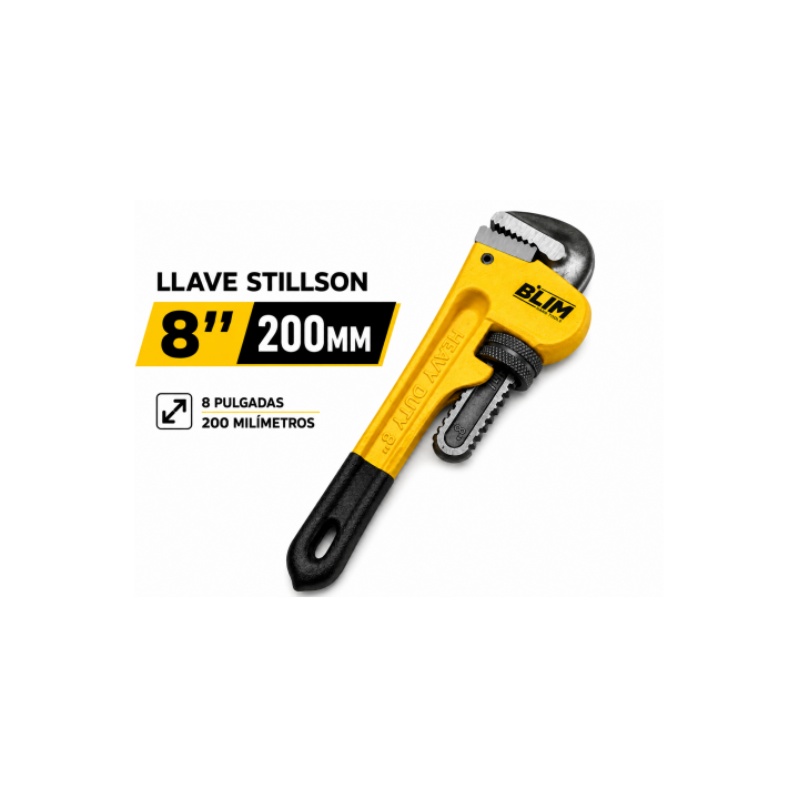 LLAVE STILLSON 8" 200MM BLIM