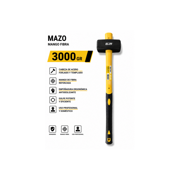 MAZO 3000GR MANGO FIBRA BLIM