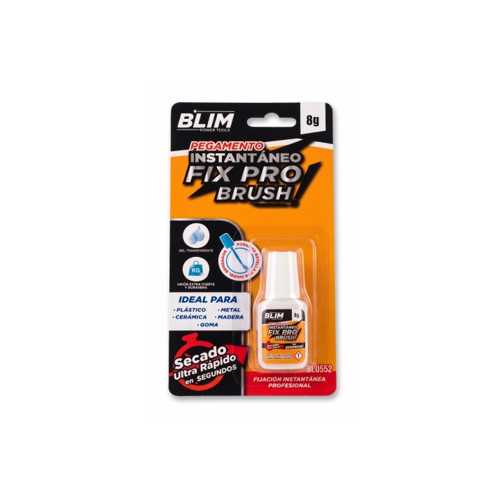 PEGAMENTO INSTANTÁNEO 8GR BLIM FIX PRO BRUSH