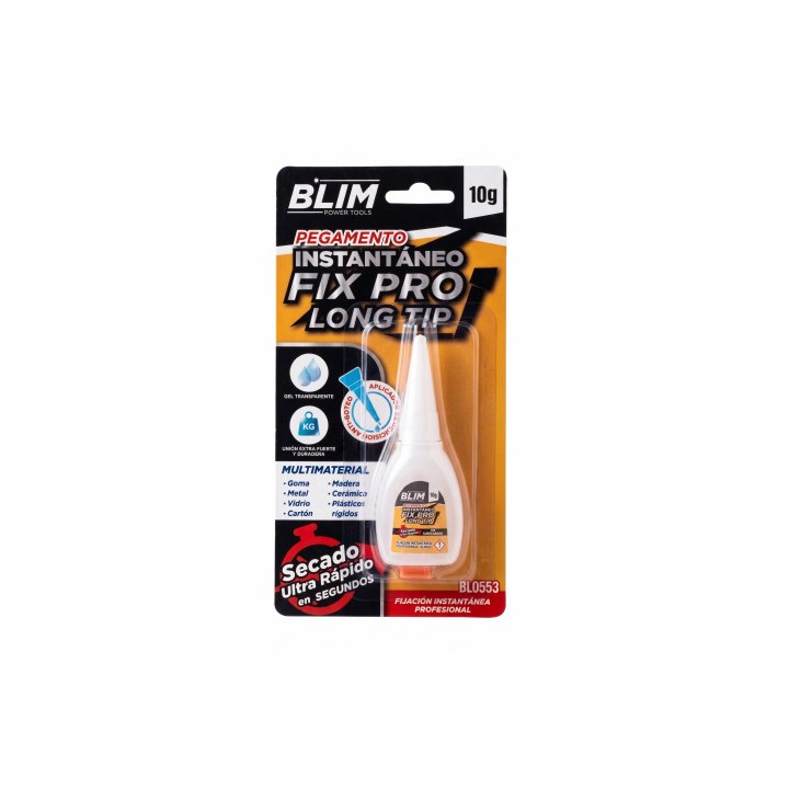 PEGAMENTO INSTANTÁNEO 10GRS BLIM FIX PRO LONG TIP