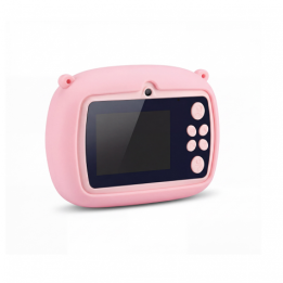CAMARA DE FOTOS INSTANTANEA INFANTIL ROSA V06 XO