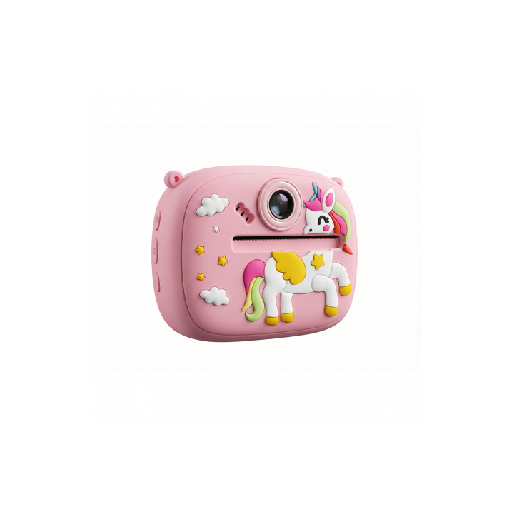 CAMARA DE FOTOS INSTANTANEA INFANTIL ROSA V06 XO
