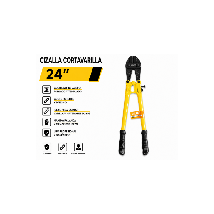 CIZALLA CORTAVARILLA 24" BLIM