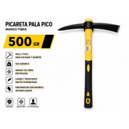 PICARETA PALA PICO 500GR MANGO FIBRA BLIM