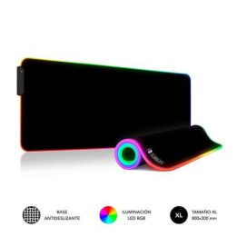 ALFOMBRILLA GAMING EXTRA GRANDE 800X300X4MM NEGRA CON RGB SUBBLIM