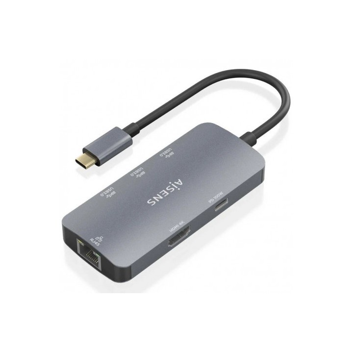 DOCKING HUB USB TIPO-C ASUC-6P019-GR AISENS