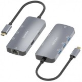 DOCKING HUB USB TIPO-C ASUC-6P019-GR AISENS