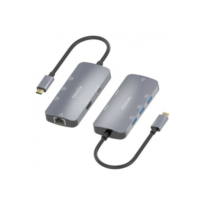 DOCKING HUB USB TIPO-C ASUC-6P019-GR AISENS