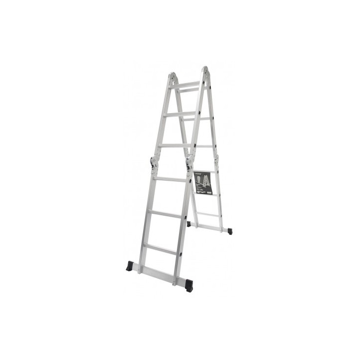 ESCALERA ALUMINIO ARTICULADA 3X4 MADER