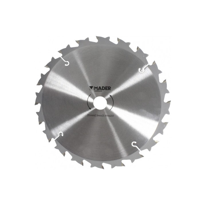 DISCO DESBROZADORA TUNGSTENO 255mm MADER