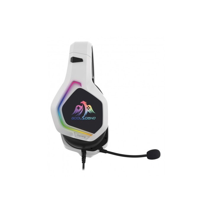 AURICULAR GAMING G6 | XBOX | PS5 | SWITCH | PC | BLANCO COOLSOUND