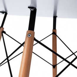 MESA REDONDA DESIGN D400 100CM BLANCA MUVIP