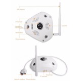 CAMARA IP PANORÁMICA 360º 5MP | WIFI | SD | ONVIF | CAMVIEW