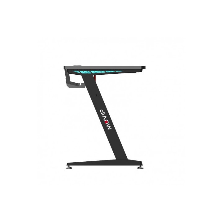 MESA GAMING PRO300 FIBRA CARBONO LUZ RGB MUVIP