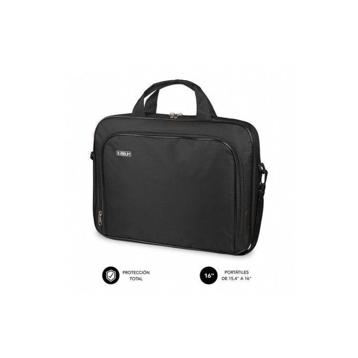 MALETIN PORTATIL SUBBLIM OXFORD 15.4"- 16" NEGRO