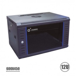RACK 19" 12U 600X450 SERIE BLUE CROMAD