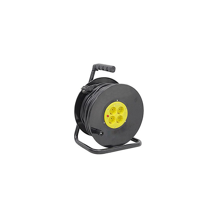 ENROLLADOR DE CABLE 50 METROS CABLE 3X1.5MM ELBAT