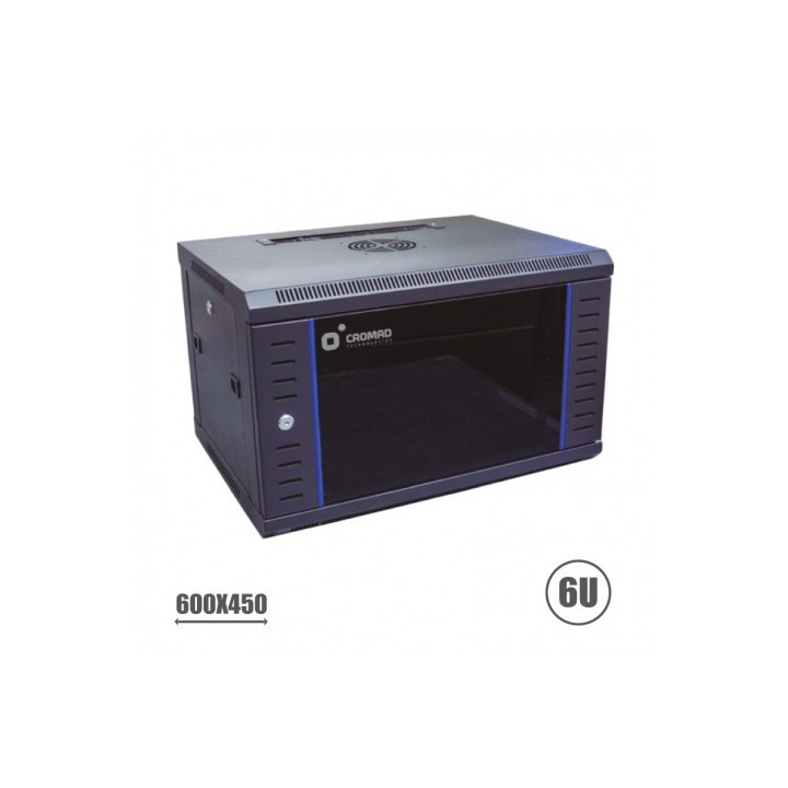 RACK 19" 6U 600X450 SERIE BLUE CROMAD