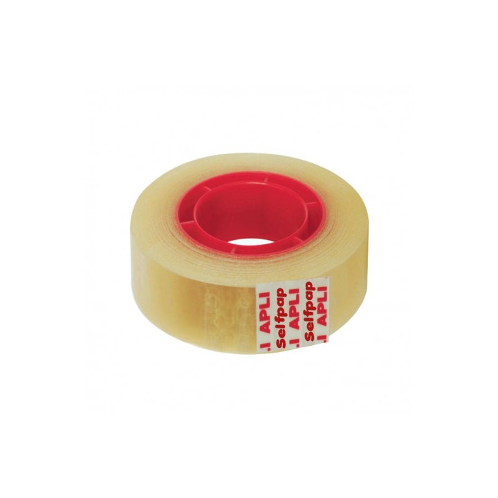 CINTA ADHESIVA TRANSPARENTE - 19MM X 33M - APLI