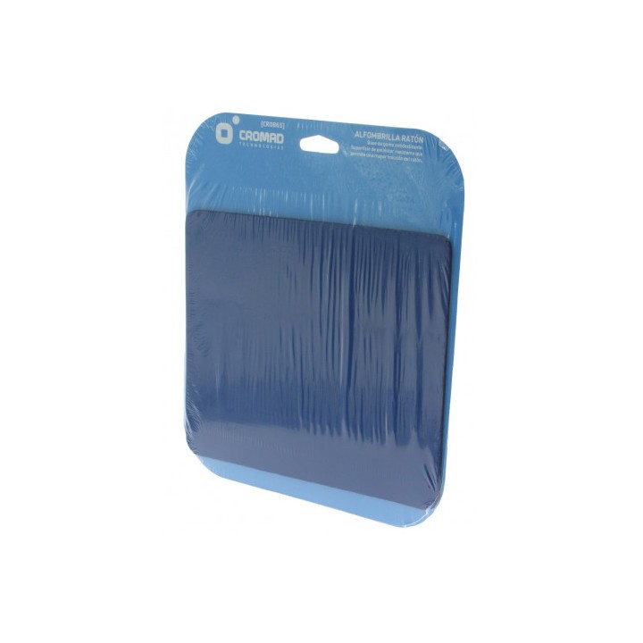 ALFOMBRILLA RATÓN AZUL CROMAD
