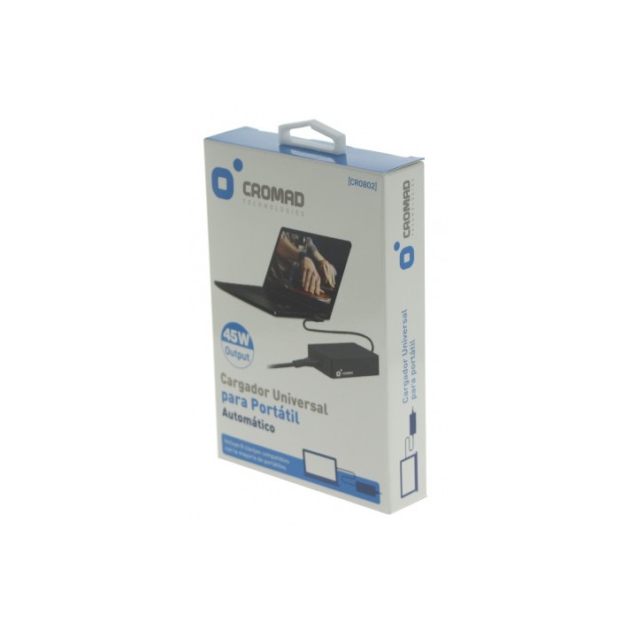CARGADOR UNIVERSAL AUTOMÁTICO 45W CROMAD