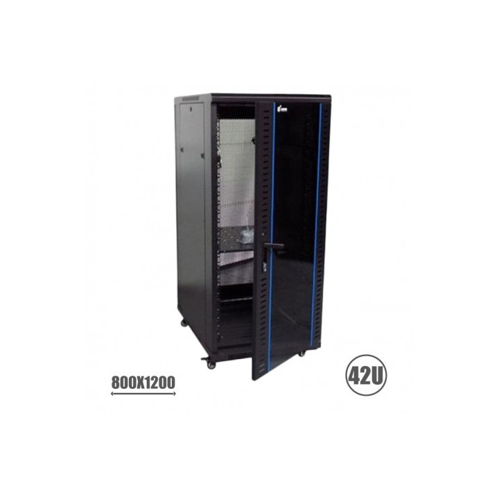 RACK 19" 42U 800X1200 PERFORADO CROMAD
