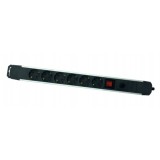 BASE MULTIPLE 6 TOMAS SOBRETENSION ALUMINIO ELBAT