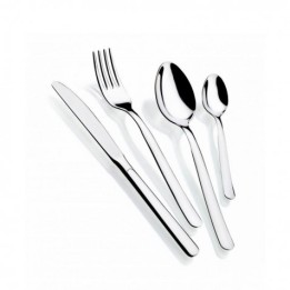 PACK 24 CUBIERTOS | 6 CUCHARAS + 6 TENEDORES + 6 CUCHILLOS + 6 CUCH CAFE