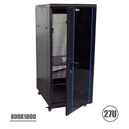 RACK 19" 27U 800X1000 PERFORADO CROMAD