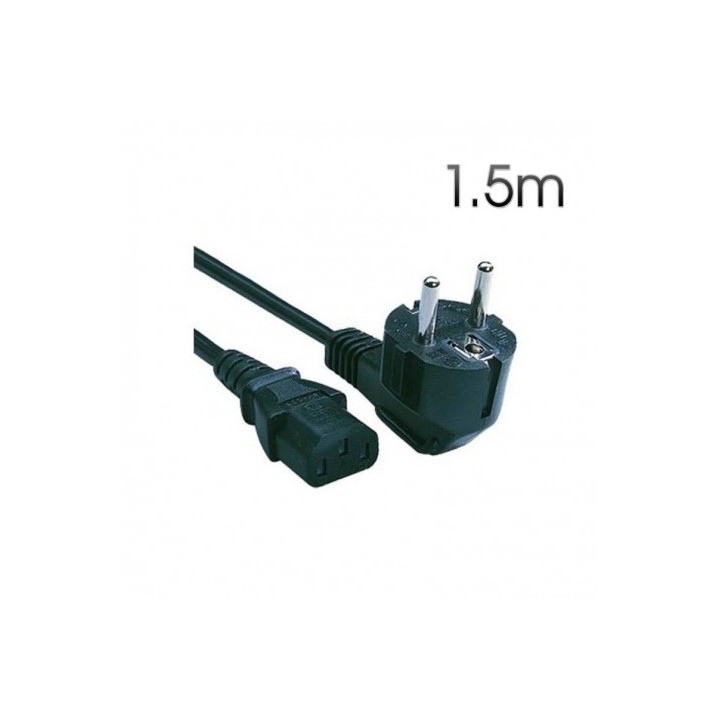 CABLE ALIMENTACION PC 1.5METROS CROMAD
