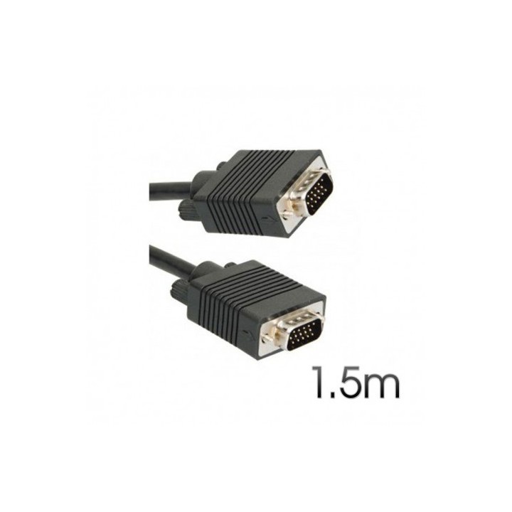 CABLE VGA MACHO-MACHO 1.5M 15PIN CROMAD