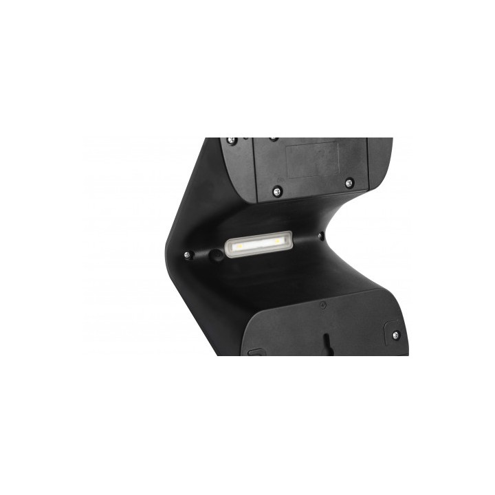 APLIQUE LED SOLAR 4W 500LM DOBLE ILUMINACIÓN NEGRO ELBAT
