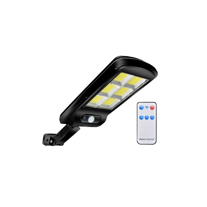 FAROLA LED COB SOLAR 4500LM + SENSOR + MANDO ELBAT