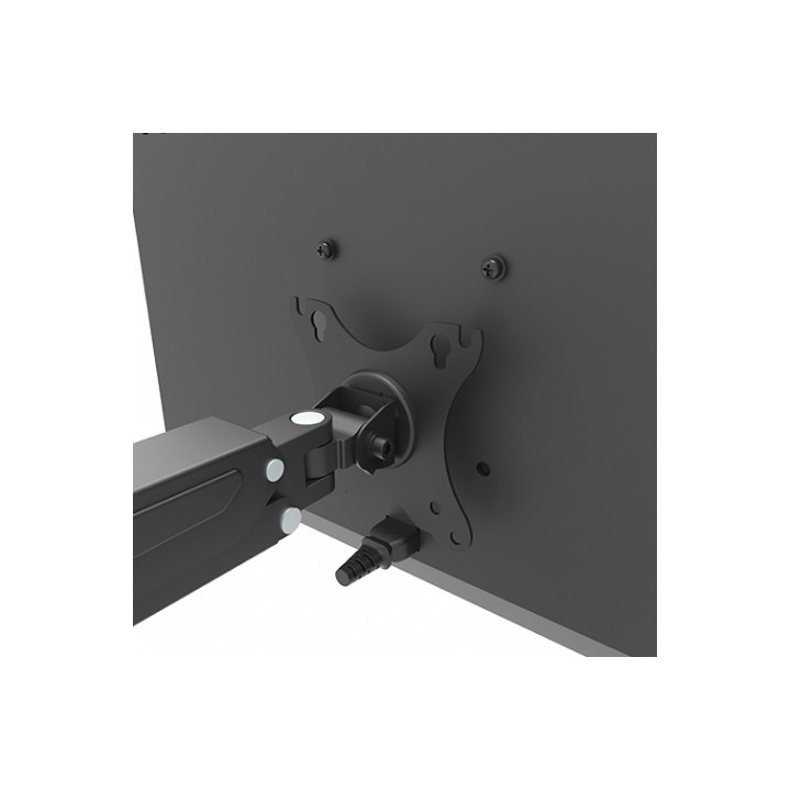 SOPORTE DE MESA 1 MONITOR 17"-27" CON PISTON DE GAS CROMAD