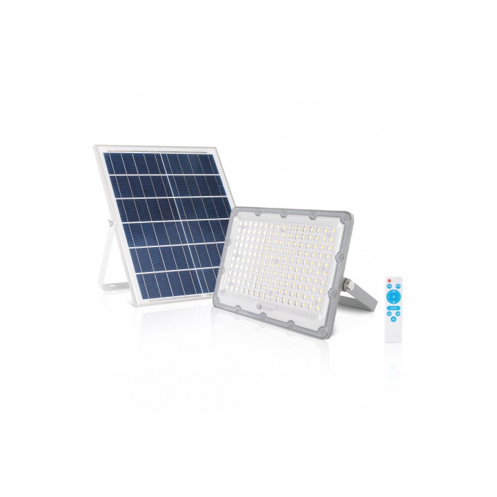 FOCO LED SOLAR 100W 2700LM + CONTROL REMOTO ELBAT