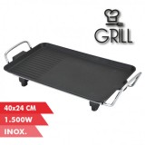 PLANCHA DE ASAR 40X24CM 1500W MUVIP