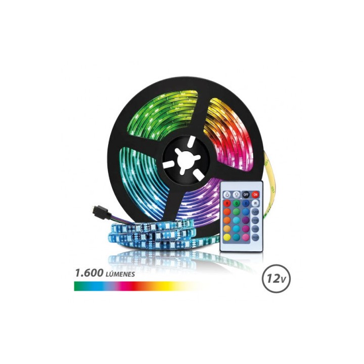 TIRA DE LED 12V 3 METROS RGB ELBAT