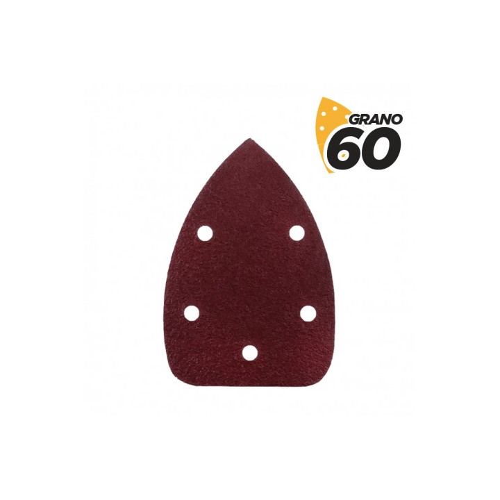 PACK 10 LIJAS GRANO 60 PARA LIJADORA BL0124