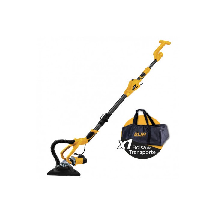 LIJADORA DE PARED 750W DOBLE PLATO + BOLSA DE TRANSPORTE Y LIJAS BLIM