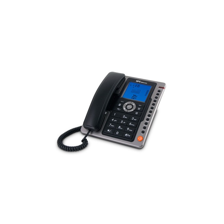 TELEFONO SOBREMESA/MURAL LCD 3604N NEGRO SPC