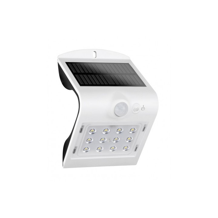 APLIQUE LED SOLAR 1.5W 220LM DOBLE ILUMINACIÓN BLANCO ELBAT