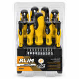 JUEGO 21 PIEZAS DESTORNILLADORES Y PUNTAS BLIM