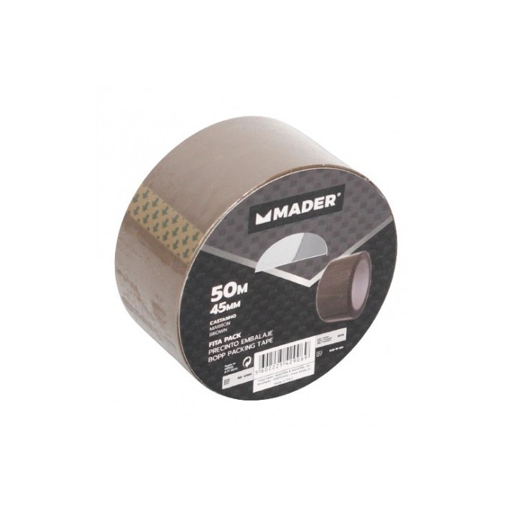 CINTA DE EMBALAJE MARRON 45MM MADER