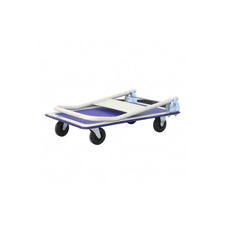 CARRETILLA METALICA PLEGABLE CON RUEDAS MAX 150KG 810X470MM BLIM