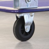 CARRETILLA METALICA PLEGABLE CON RUEDAS MAX 150KG 810X470MM BLIM