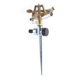 ASPERSOR DE RIEGO METÁLICO 360º 3/4" MADER